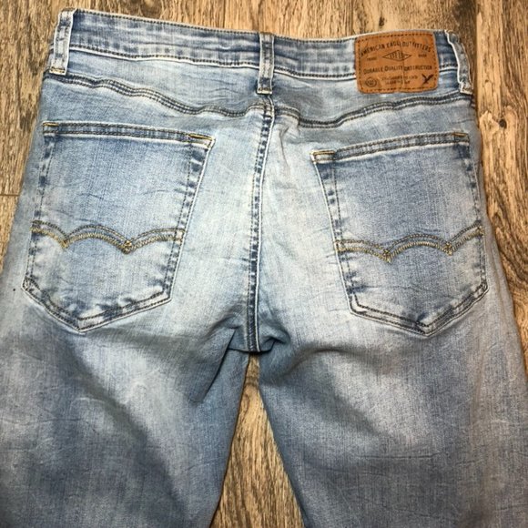 29/32 Mens AE Slim Straight Extreme Flex Jeans - Picture 13 of 15